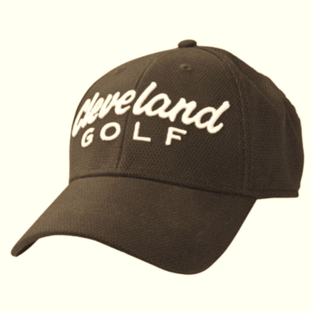 Cleveland Golf Men's stretchable Black Hat